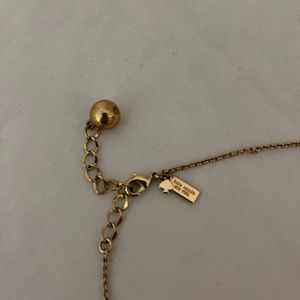 Kate Spade Gold Necklace Long Jewelry Accesories